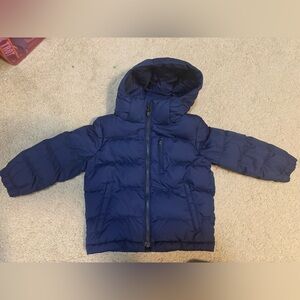 Polo by Ralph Lauren Navy Hooded Puffer Coat